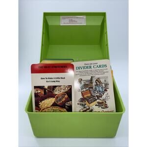 Vintage 1975 Betty Crocker Recipe Card Library Step By Step Recipes Cooking 100s